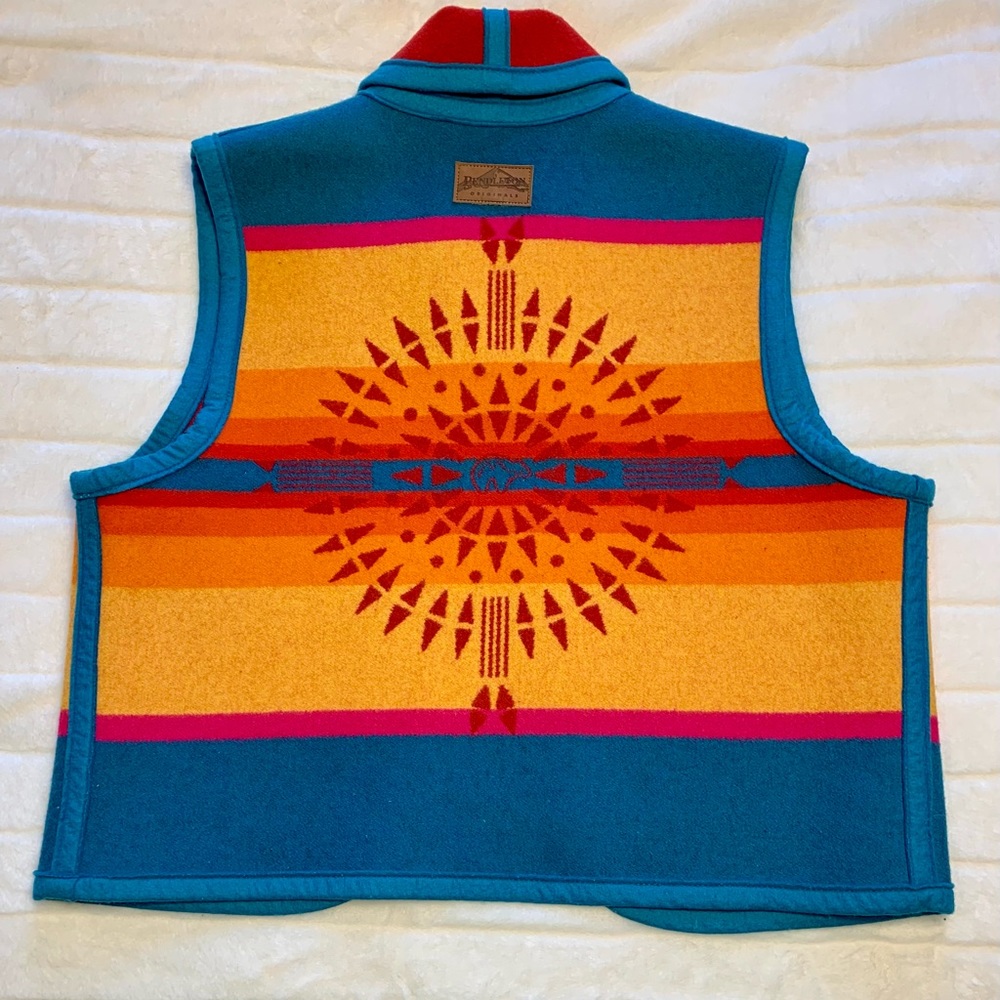 Pendleton Reversible Southwestern Wool Vest
